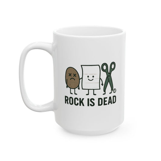 Rock Is Dead Funny Coffee Mug Fun Gift Idea