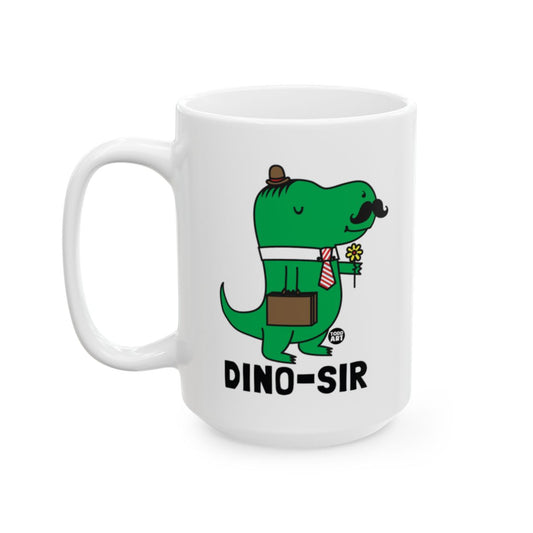 Dino-Sir Dinosaur Coffee Mug for Your Morning Brew