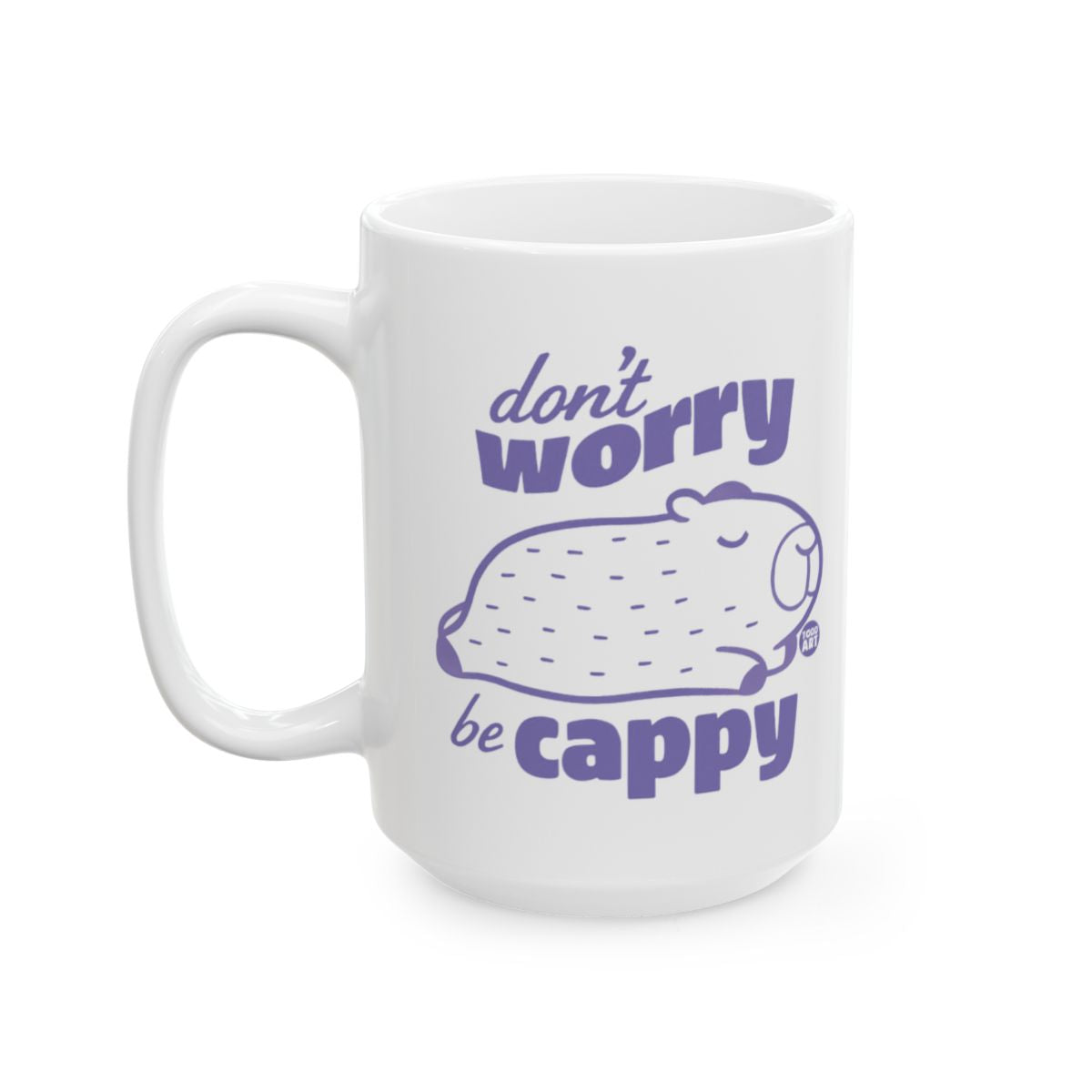 Don't Worry Be Cappy Motivational Mug product