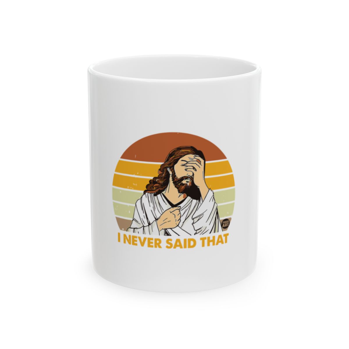 Humorous I Never Said That Facepalm Mug product