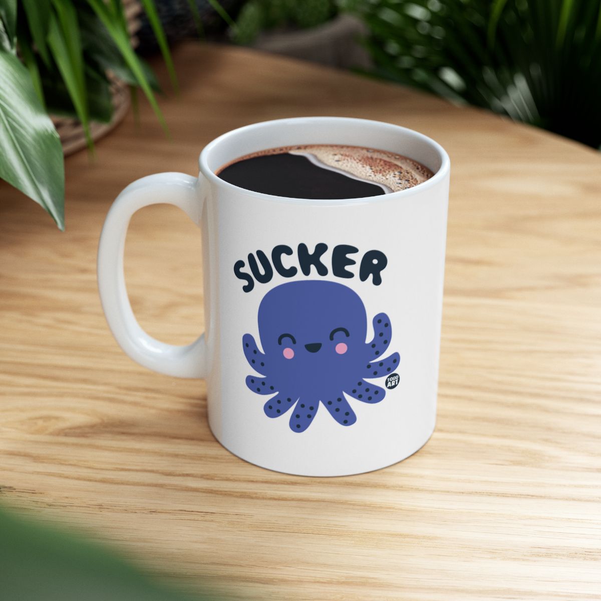 Cute Octopus Sucker Coffee Mug for Ocean Lovers