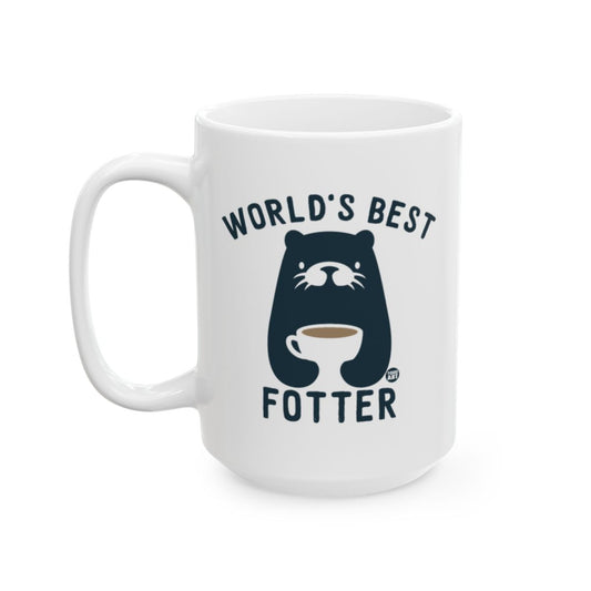 World's Best Fotter Coffee Mug Fun Gift for Dad