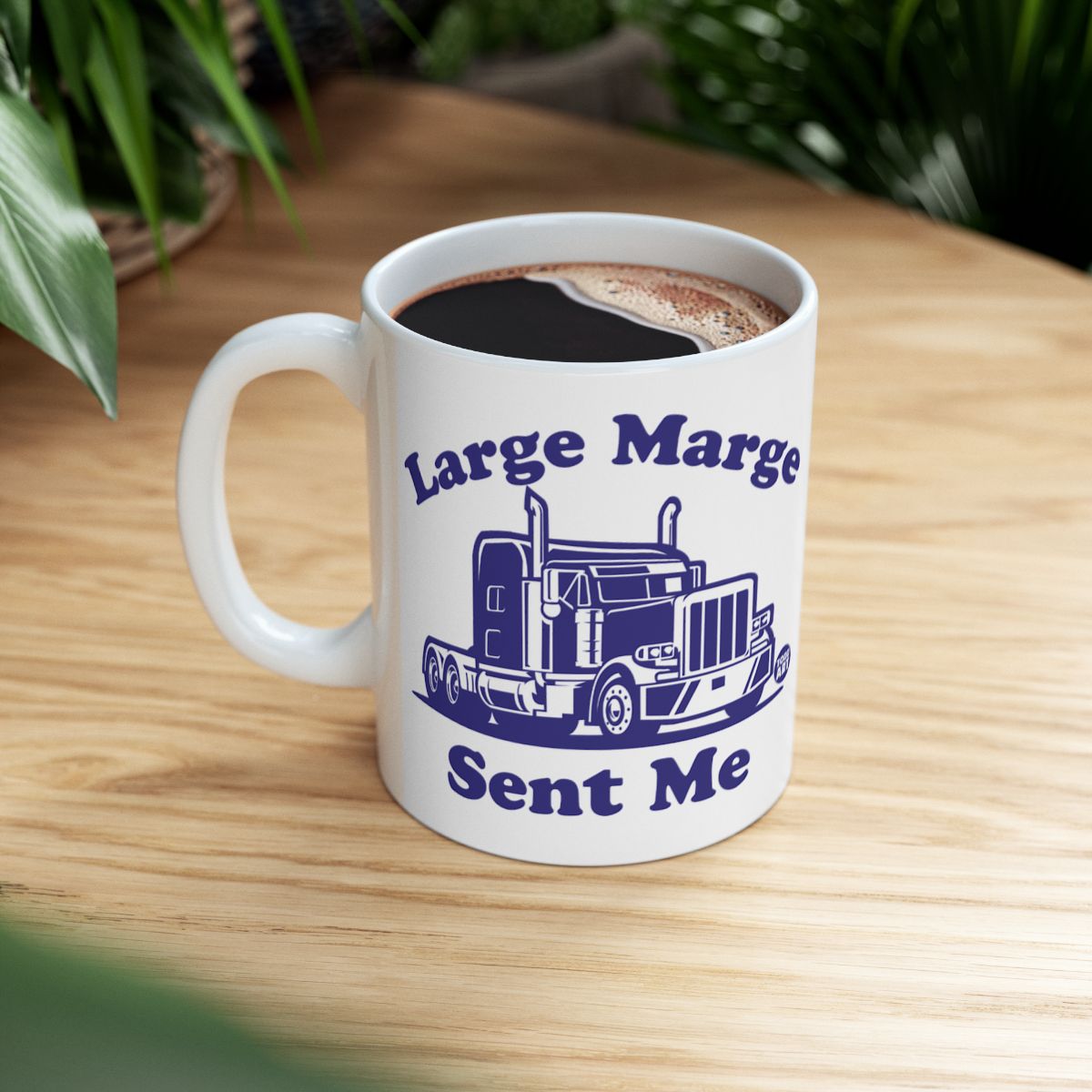 Large Marge Sent Me Truck Design Coffee Mug