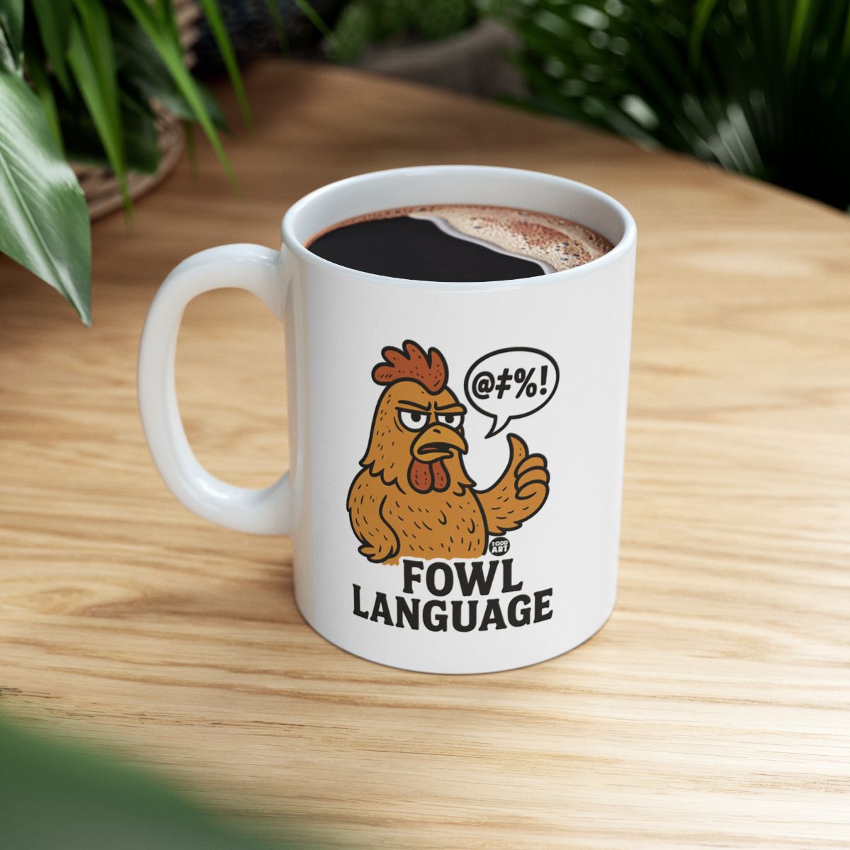 Humorous Foul Language Coffee Mug for Daily Use