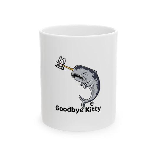 Goodbye Kitty Unique Funny Novelty Coffee Mug