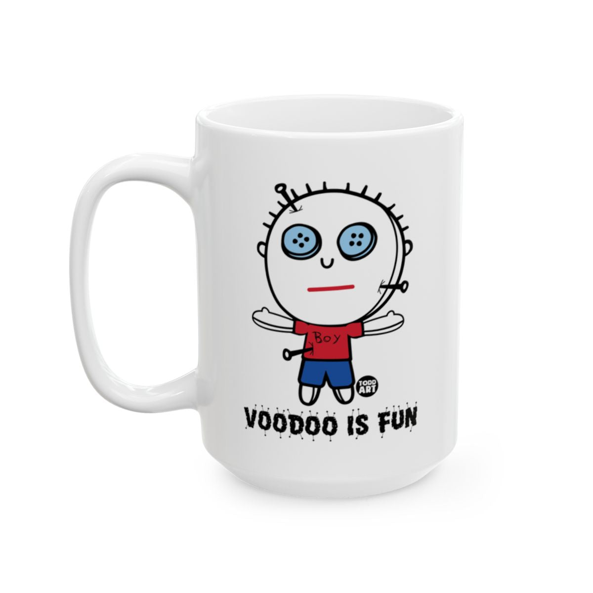 Voodoo Is Fun Boy with Blue Eyes Mug