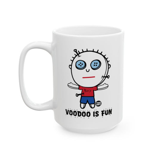 Voodoo Is Fun Boy with Blue Eyes Mug