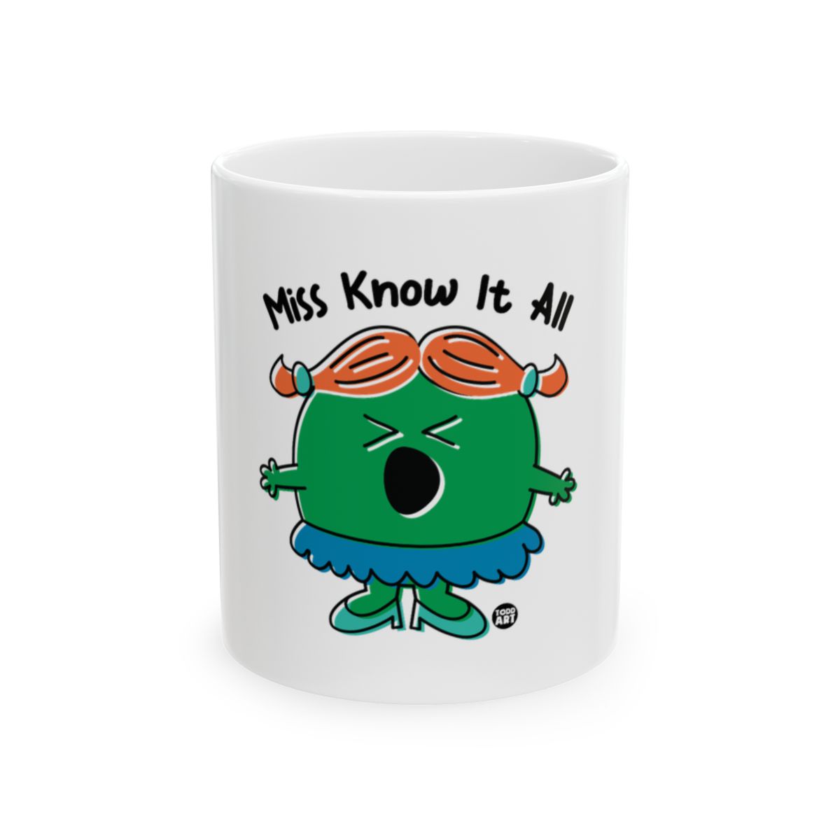 Miss Know It All Fun and Quirky Mug