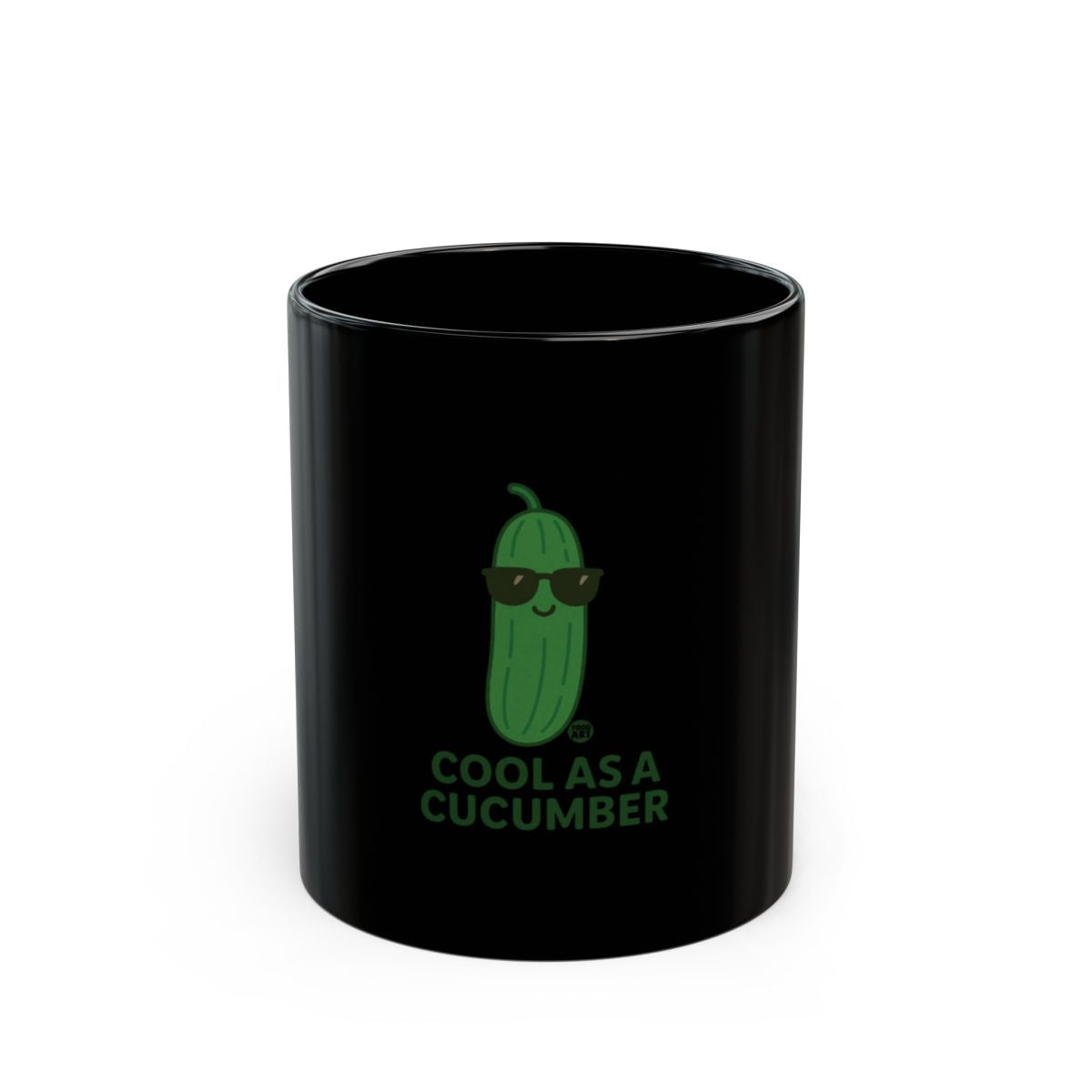 Cool As A Cucumber Fun Graphic Mug for coffee time
