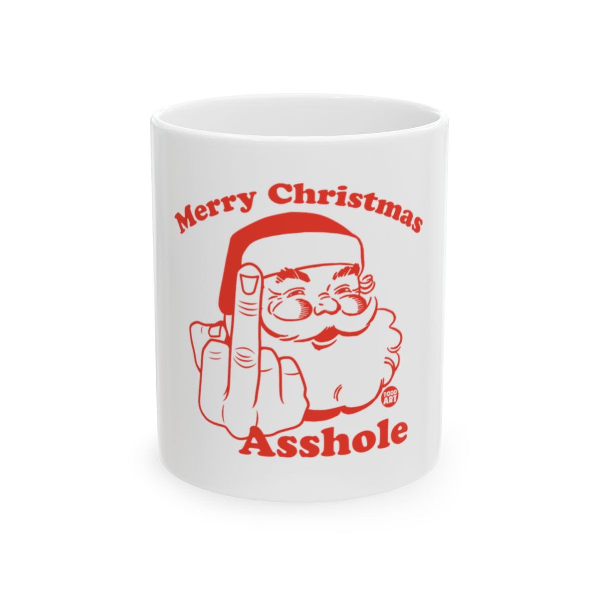 Merry Christmas Asshole Funny Christmas Mug