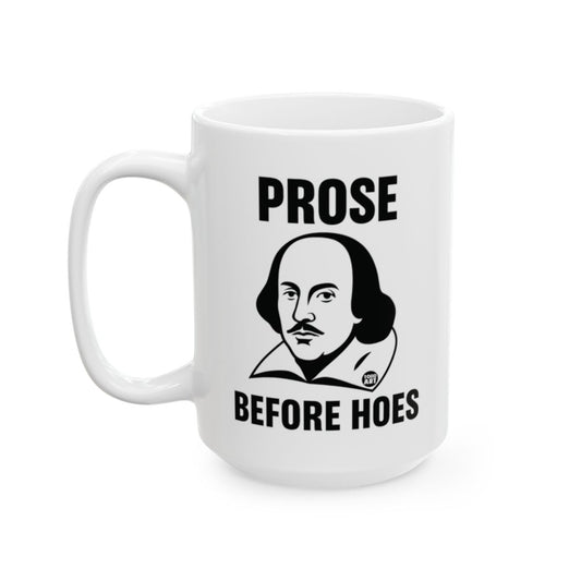 Prose Before Hoes Coffee Mug Ideal for Lit Lovers
