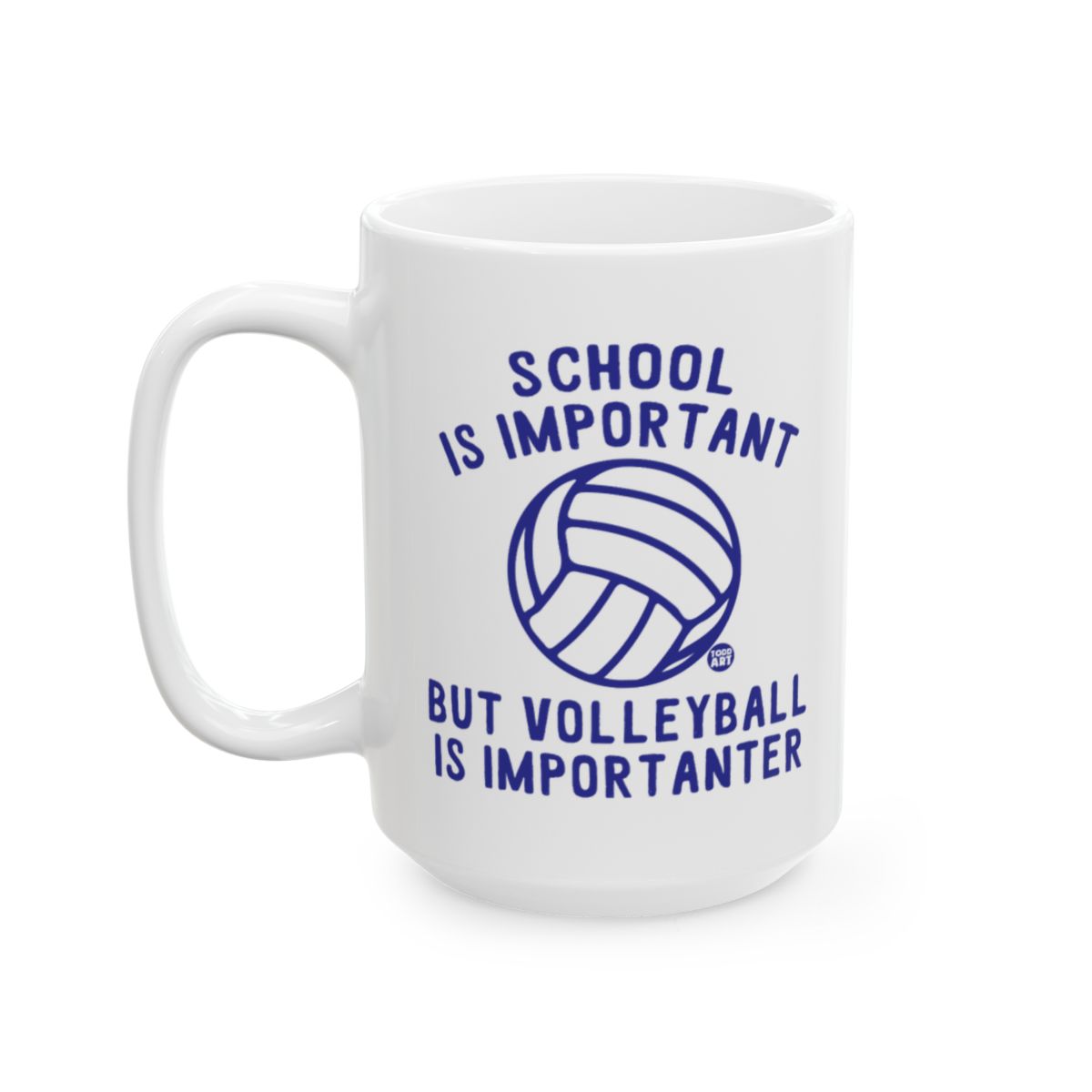 School is Important but Volleyball is Importanter Mug