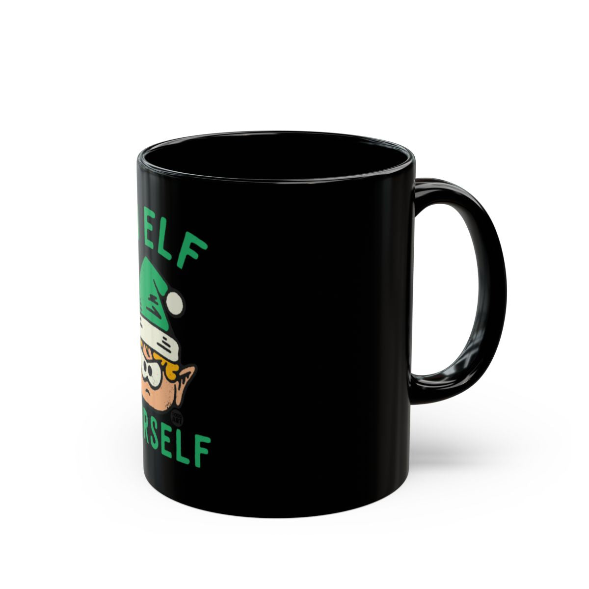 Funny Elf Themed Holiday Coffee Mug Gift