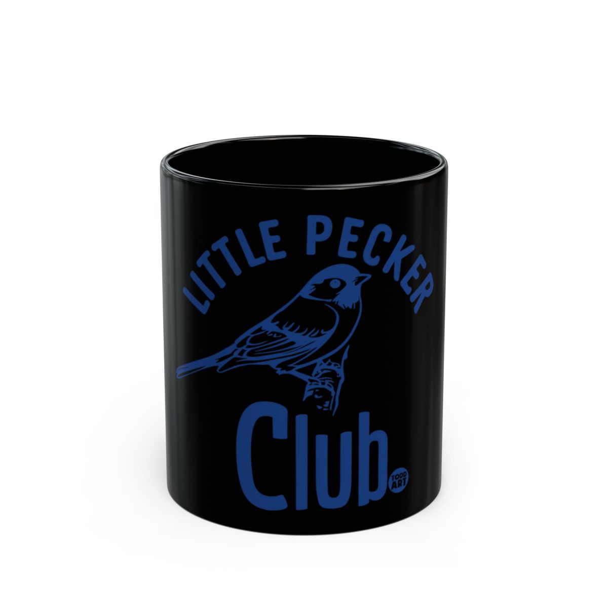 Little Pecker Club Black Coffee Mug