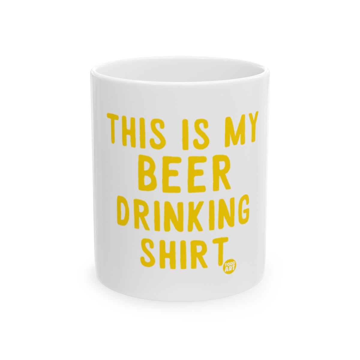 This Is My Beer Drinking Shirt Funny Coffee Mug