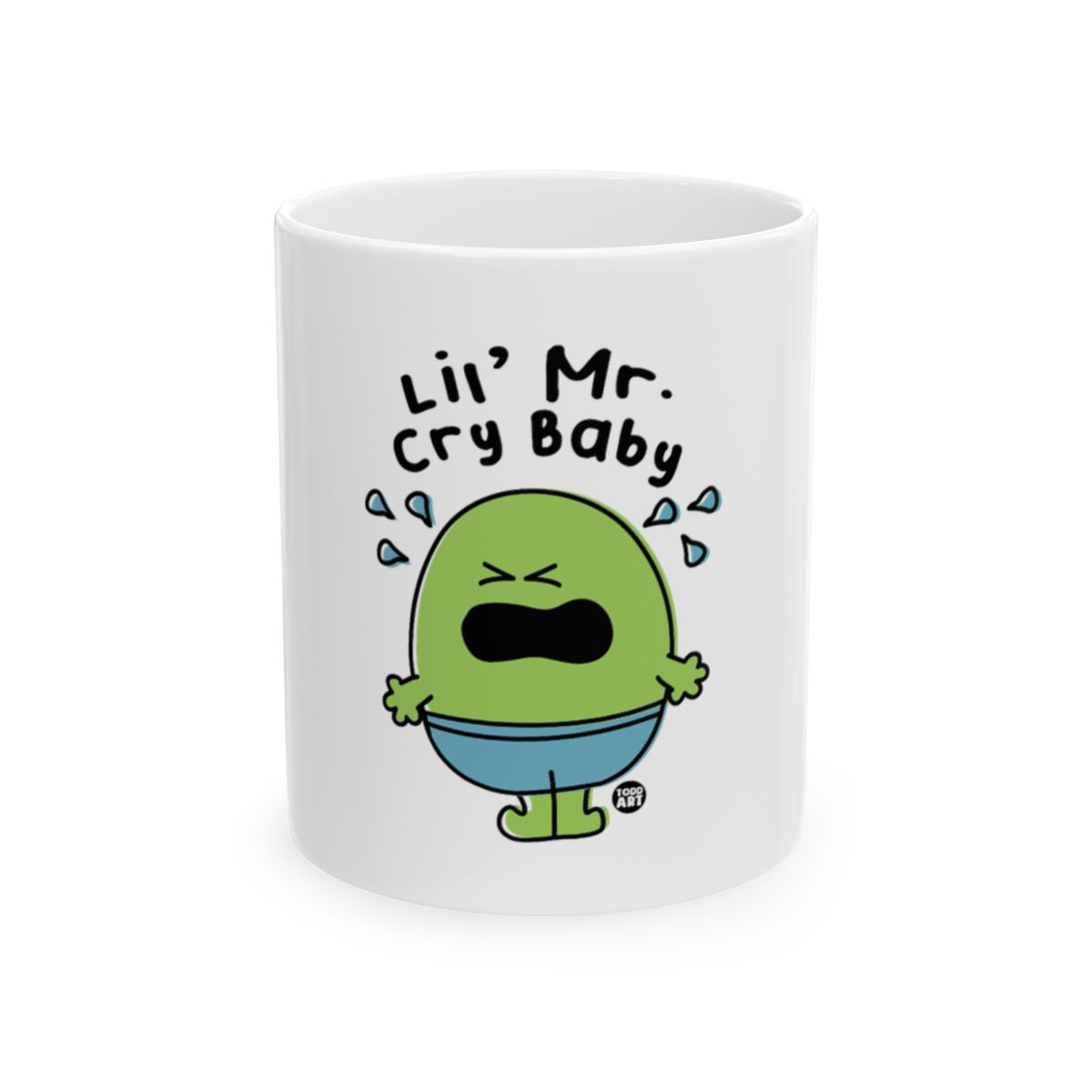 Lil' Mr. Cry Baby Funny and Cute Coffee Mug