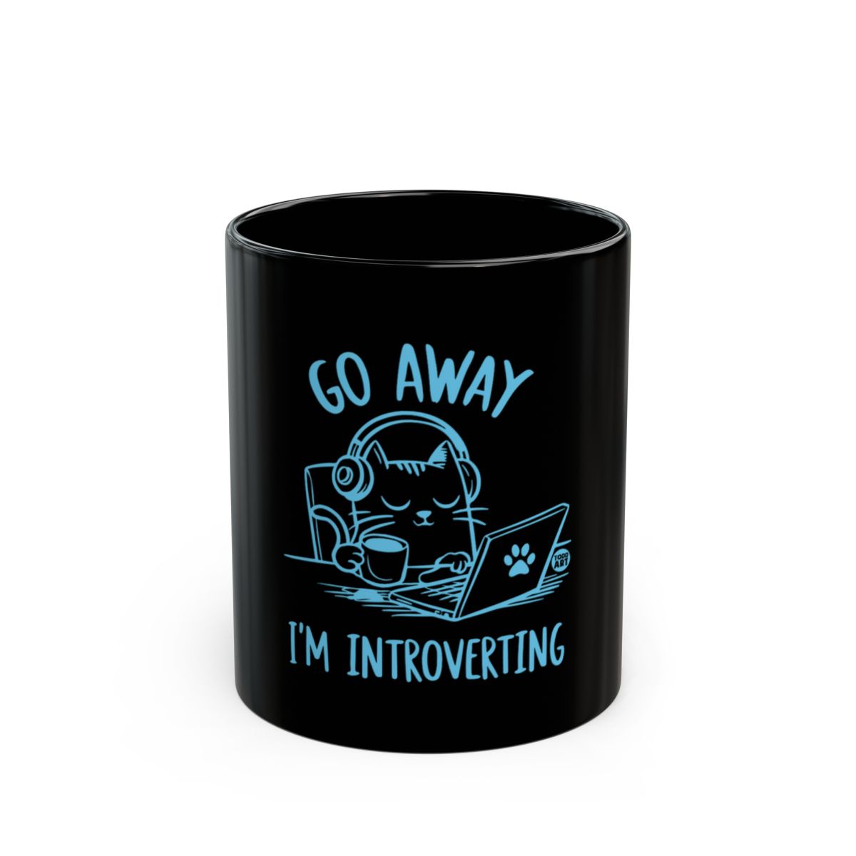 Go Away I'm Introverting Funny Coffee Mug