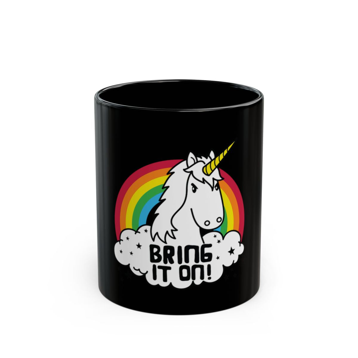 Bring It On Unicorn with Rainbow Mug