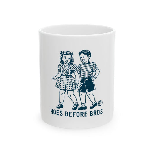 Hoes Before Bros Printed Ceramic Mug Product