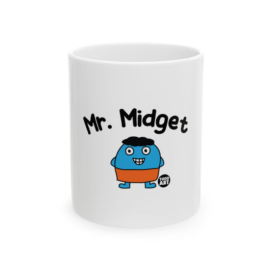 Mr. Midget Food Art Cartoon Character Mug