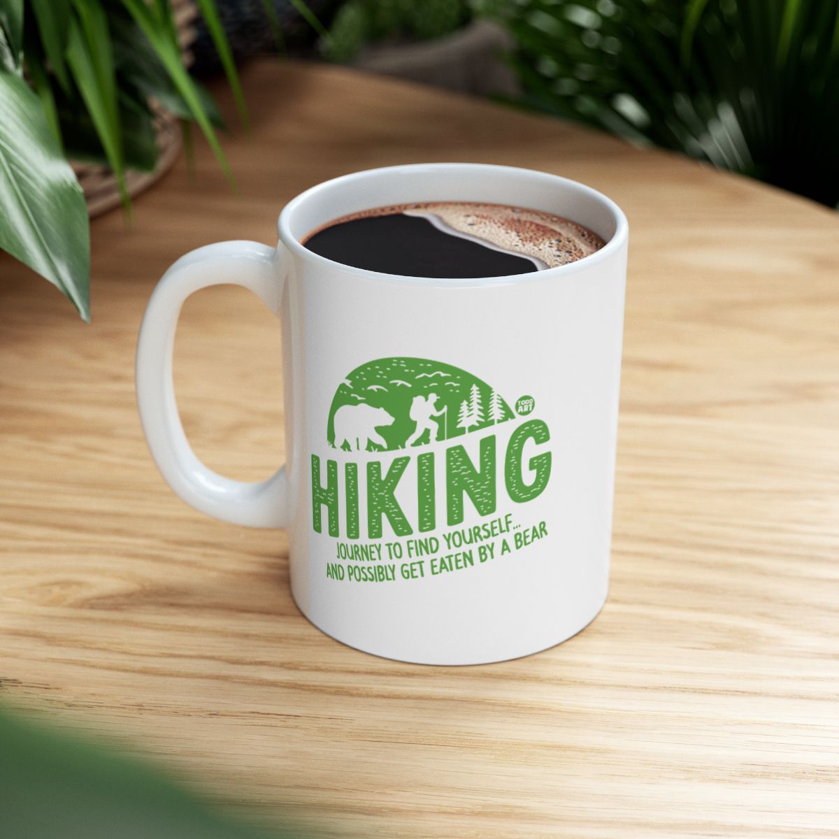Hiking Journey to Find Yourself Bear Mug