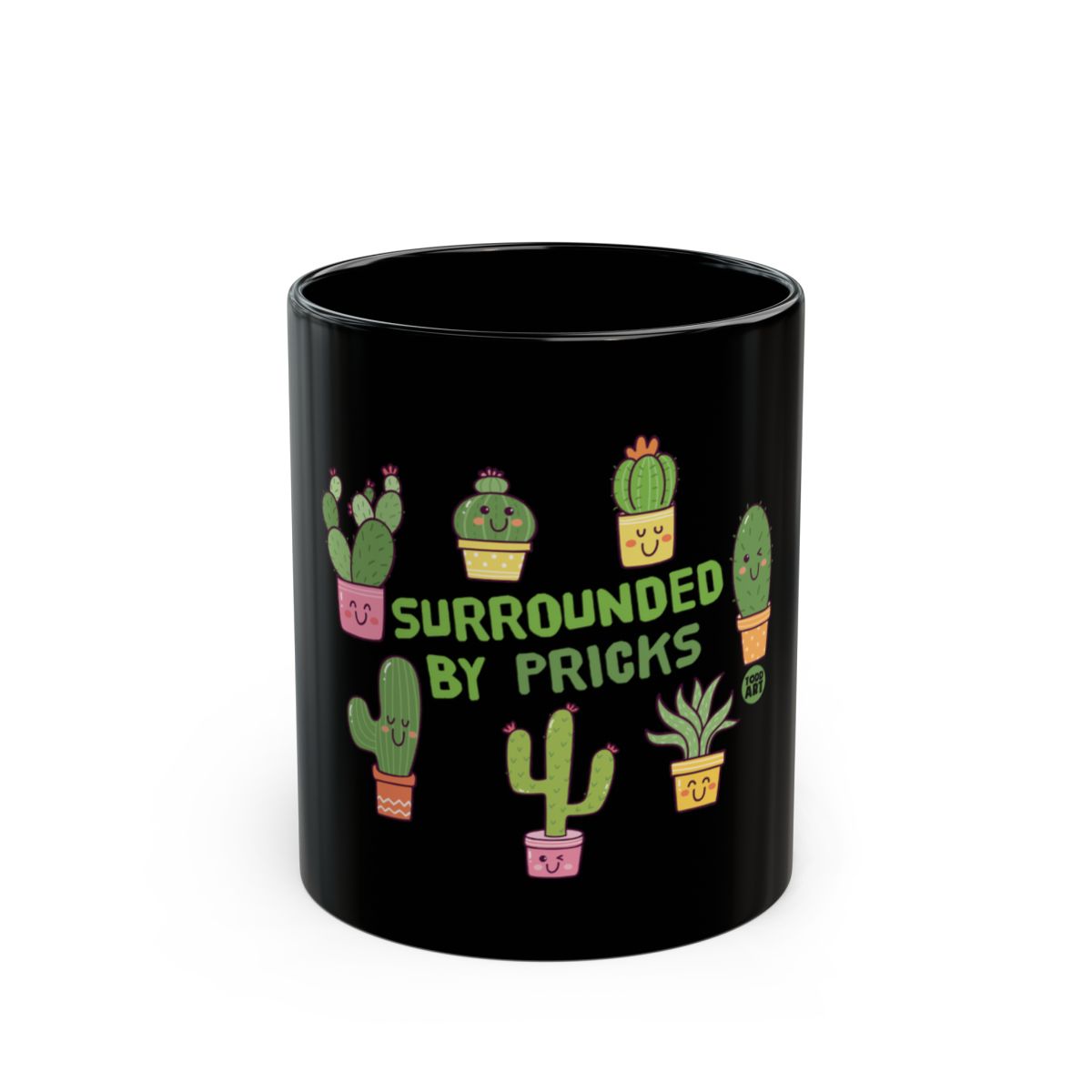 Surrounded By Pricks Cactus Mug for Plant Lovers