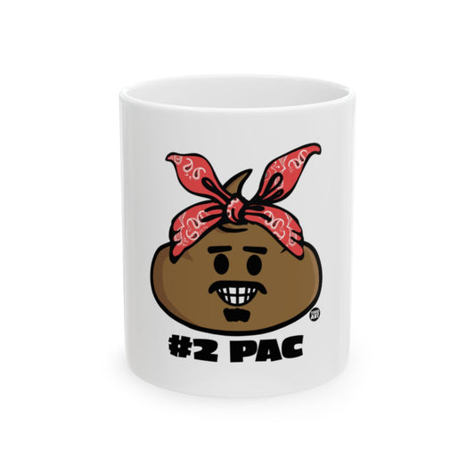 Funny Red Bandana Cartoon Character Mug