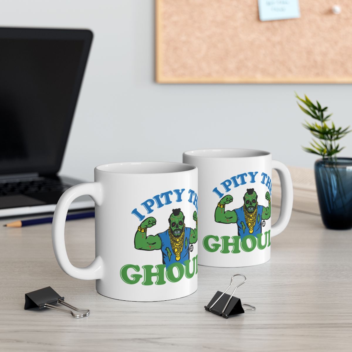 I Pity The Ghoul Funny Halloween Coffee Mug