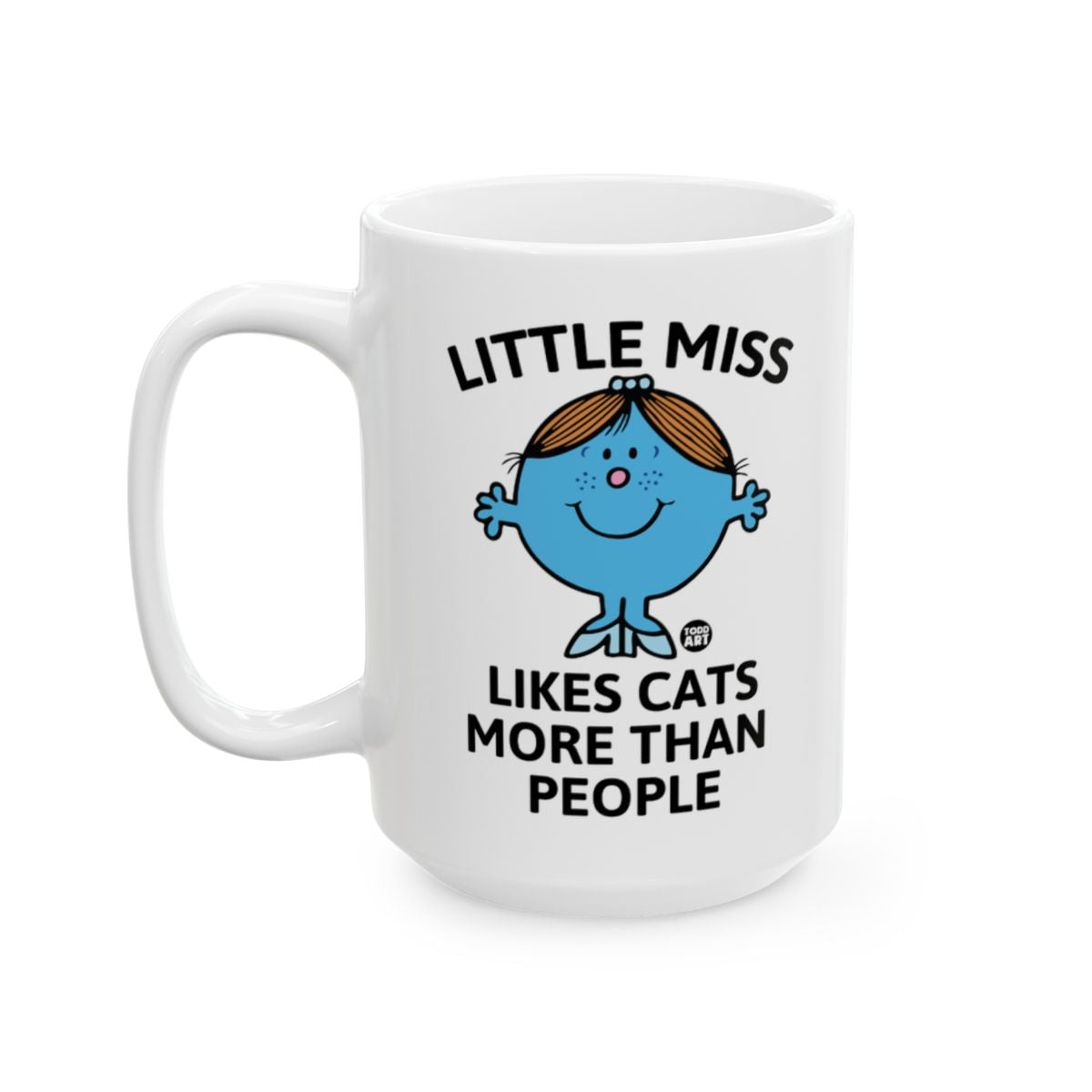 Little Miss Likes Cats More Than People Mug