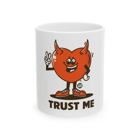 Trust Me Heart Character Motivational Mug