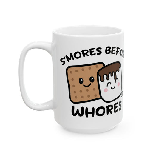 S'mores Before Whores Funny Large Coffee Mug