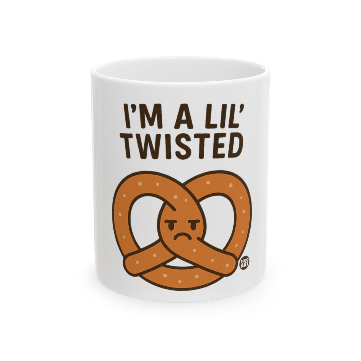 I'm A Lil' Twisted Pretzel Graphic Mug