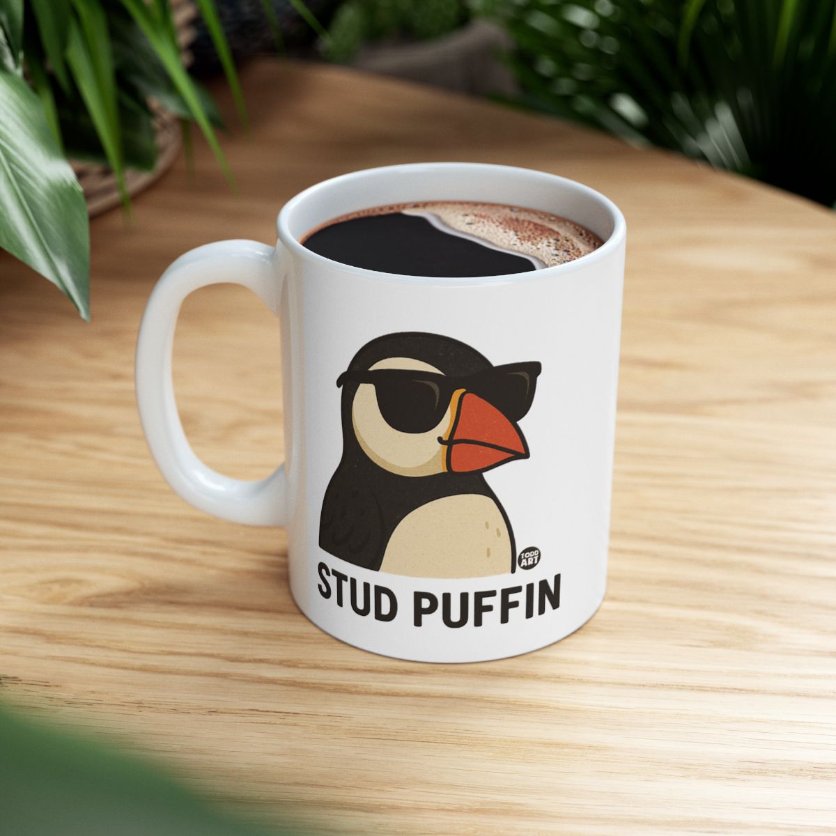 Cool Stud Puffin Coffee Mug for Bird Lovers