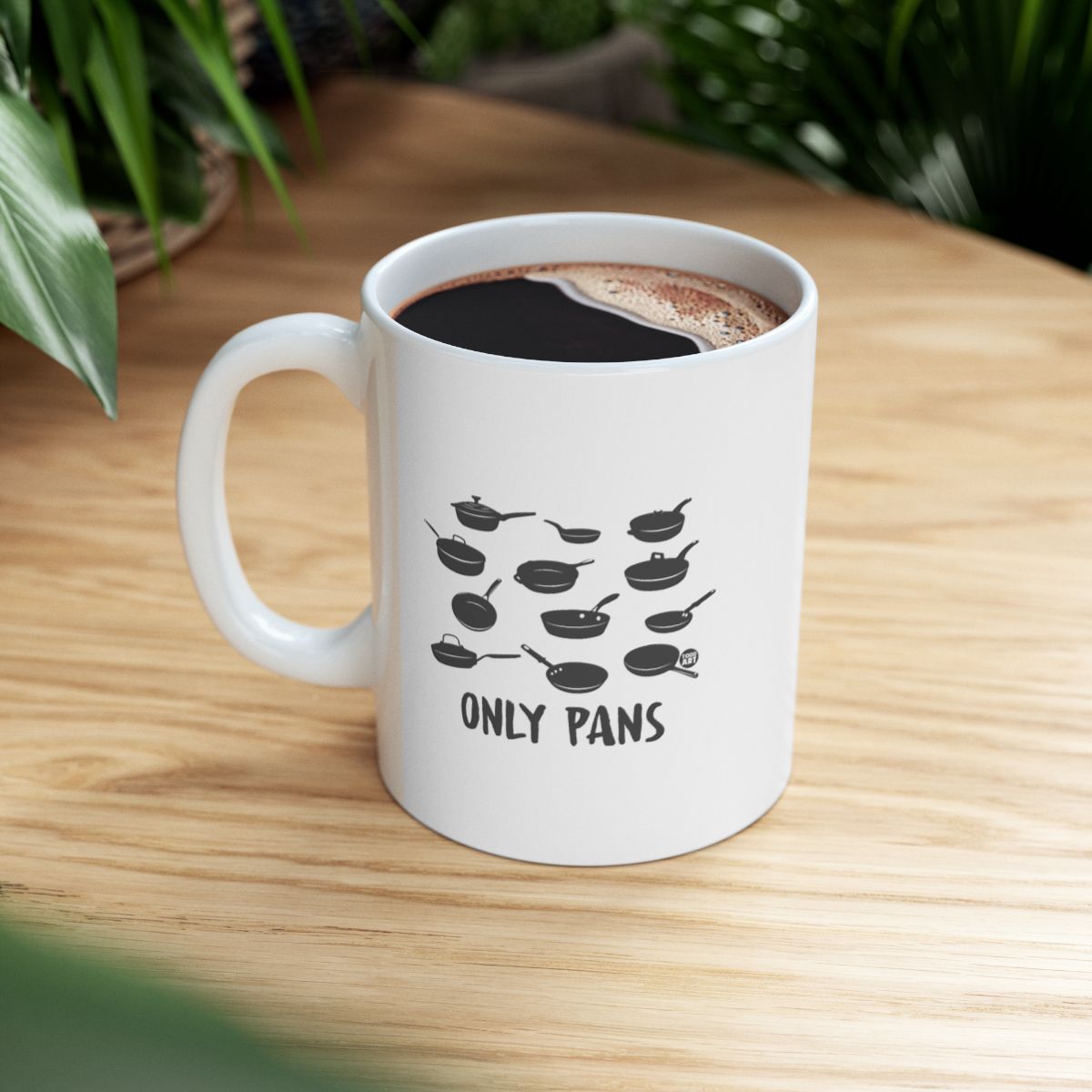 Funny Cooking Themed Only Pans Coffee Mug Product