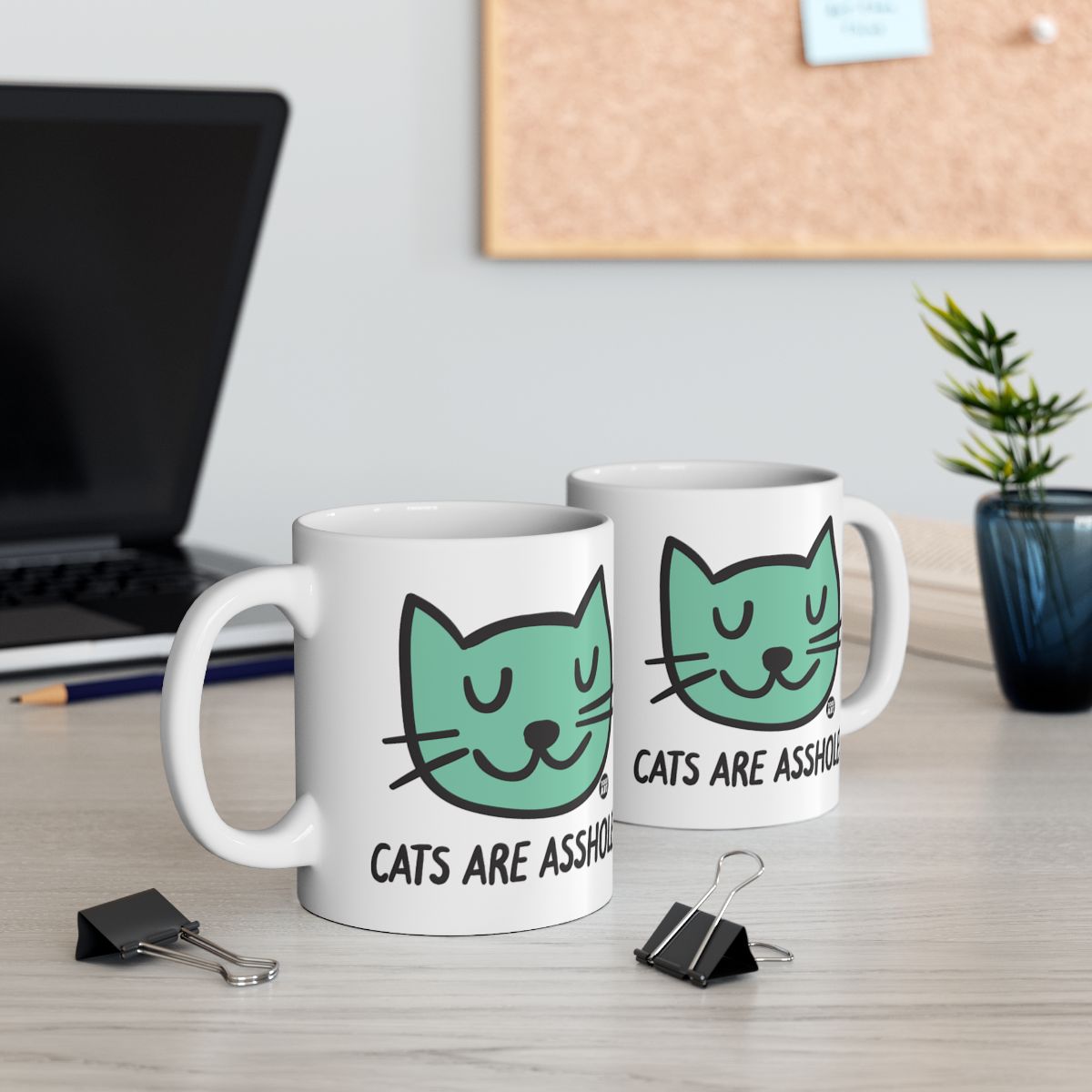 Funny Cats Are Assholes Mug for Cat Lovers Gift