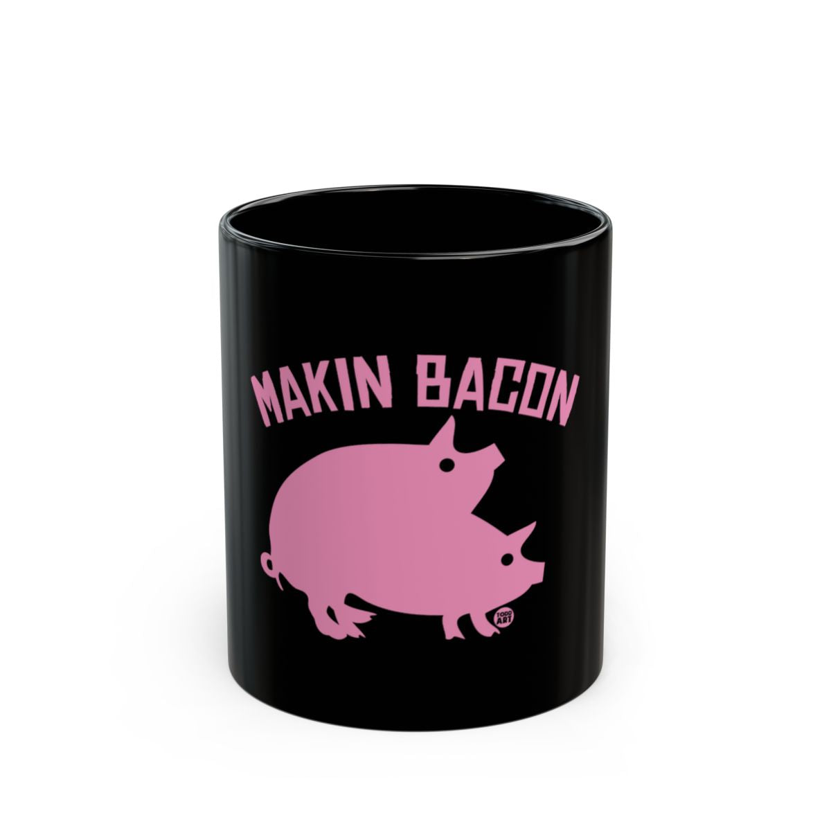 Makin Bacon Mug with Fun and Unique Pig Design