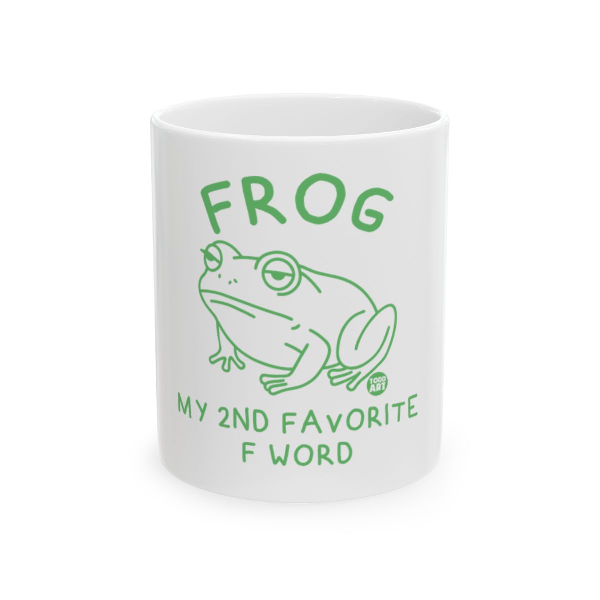 Frog My 2nd Favorite F Word Funny Mug