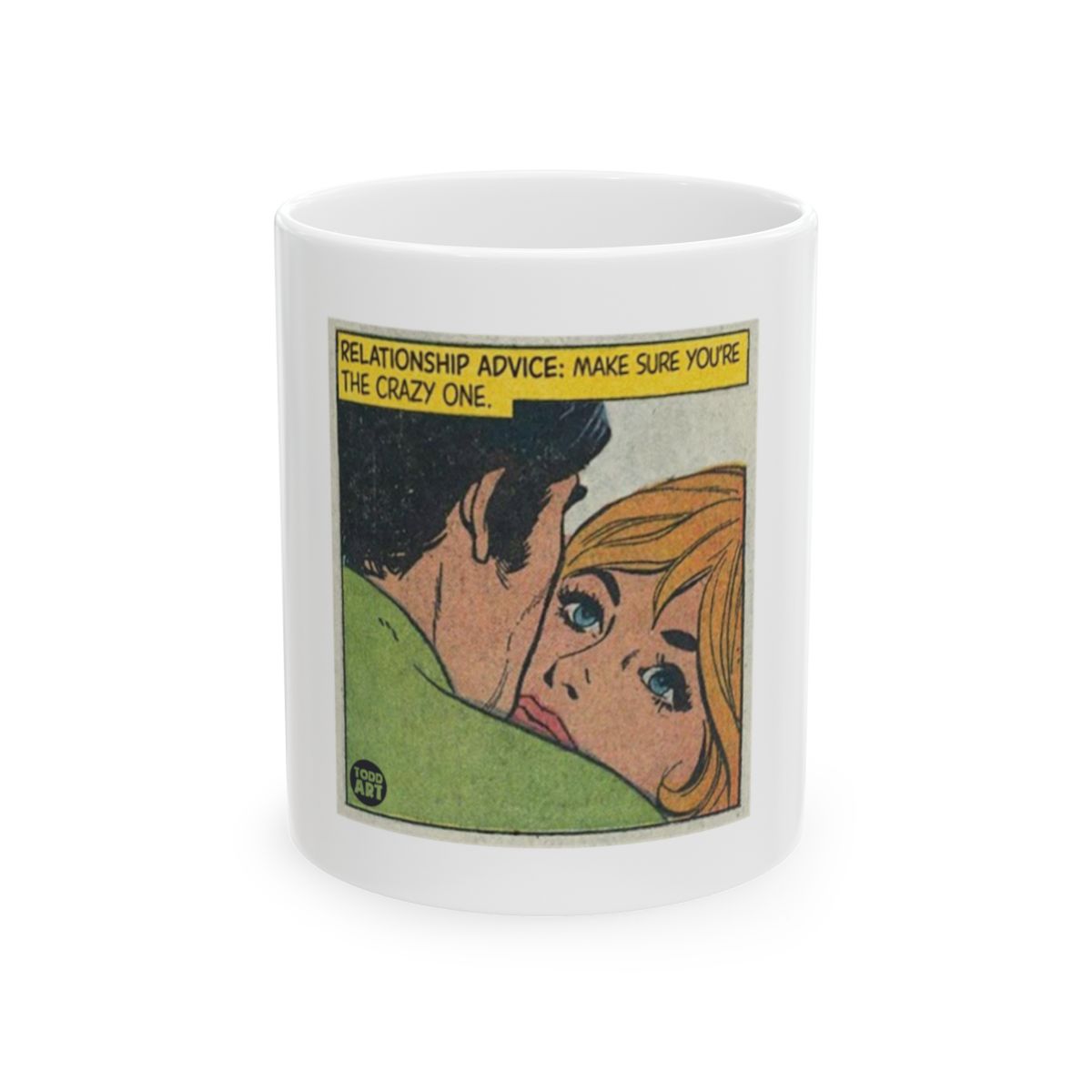 Fun Relationship Advice Crazy One Mug Shopping