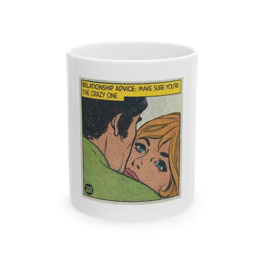 Fun Relationship Advice Crazy One Mug Shopping