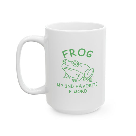 Frog My 2nd Favorite F Word Mug