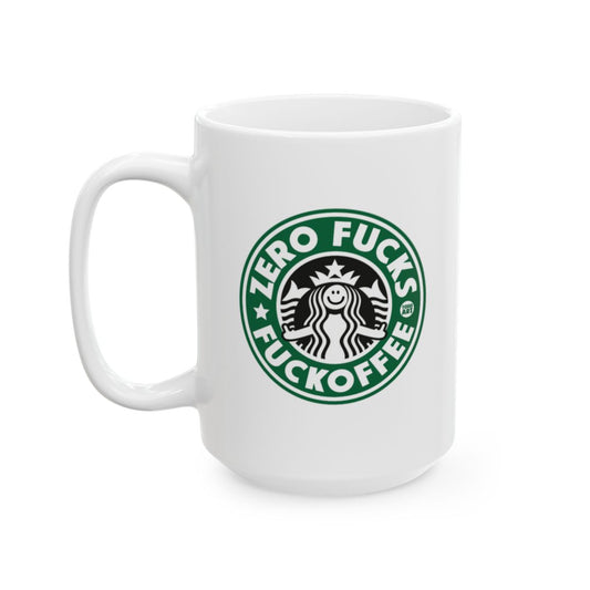Zero Fucks Fuckoffee Parody Mug for Coffee Lovers
