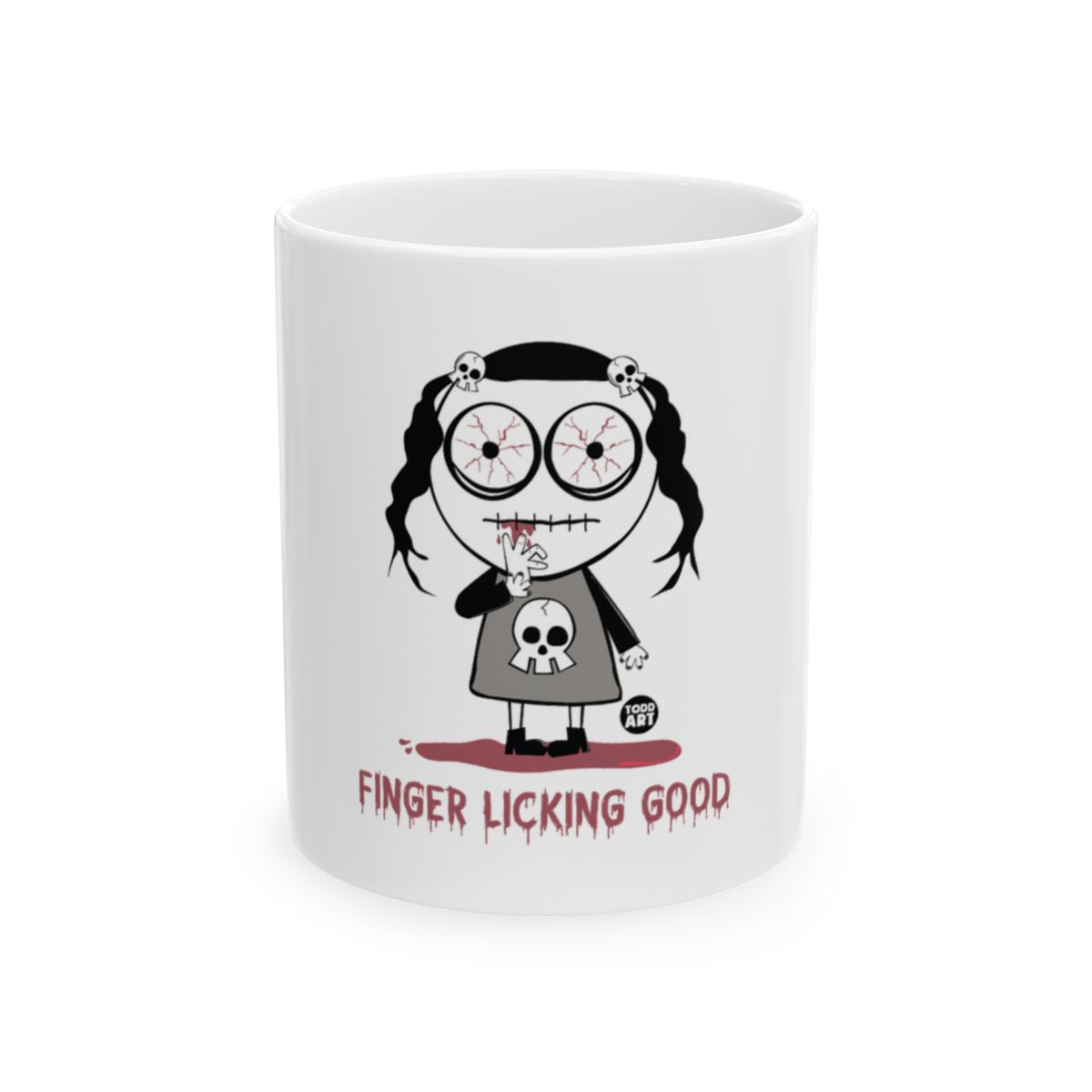 Finger Licking Good Funny Halloween Mug