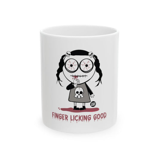Finger Licking Good Funny Halloween Mug