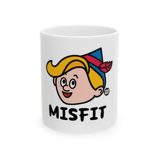 Misfit Illustrated Artwork Coffee Mug