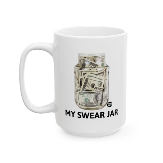 My Swear Jar Mug with Money Design
