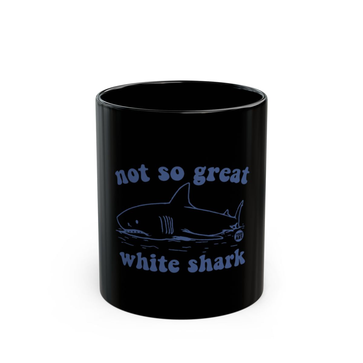 Not So Great White Shark Graphic Mug