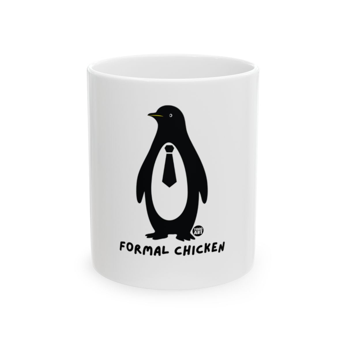 Formal Chicken Funny Penguin Coffee Mug
