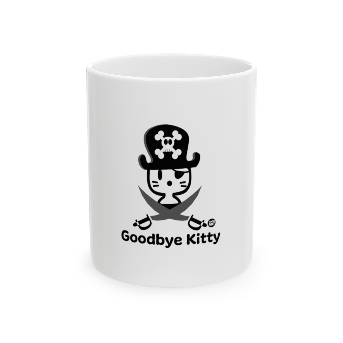 Goodbye Kitty Pirate Mug