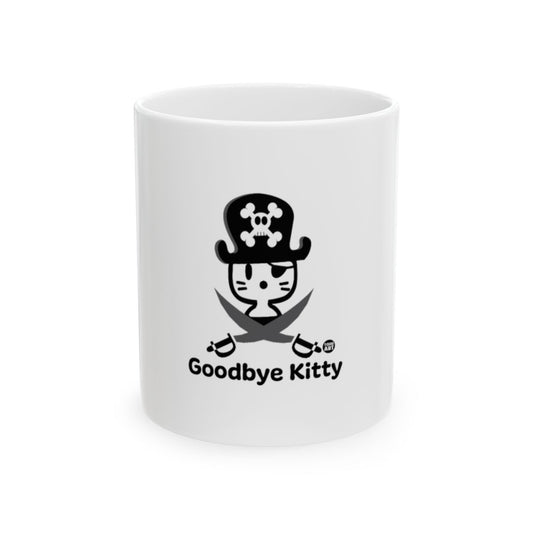 Goodbye Kitty Pirate Mug