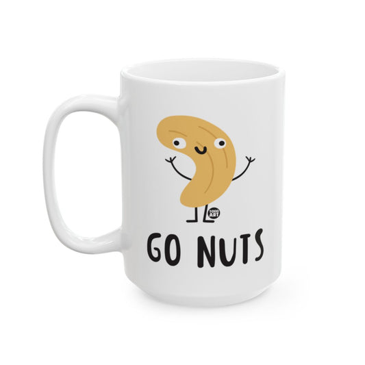 Fun Go Nuts Cashew Character Coffee Mug